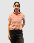 FOSTER YARN DYE STRIPE JERSEY TEE