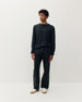 HEATHERED THERMAL LONG SLEEVE TOP
