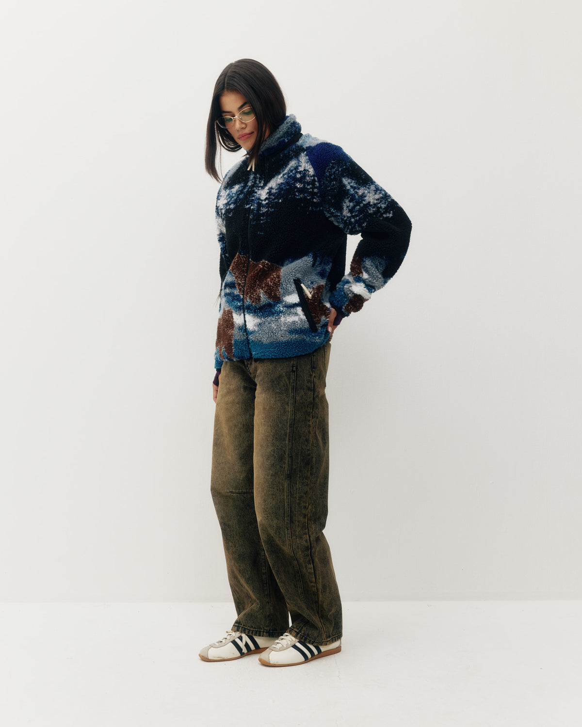 BEARS IN THE WILD SHERPA JACKET