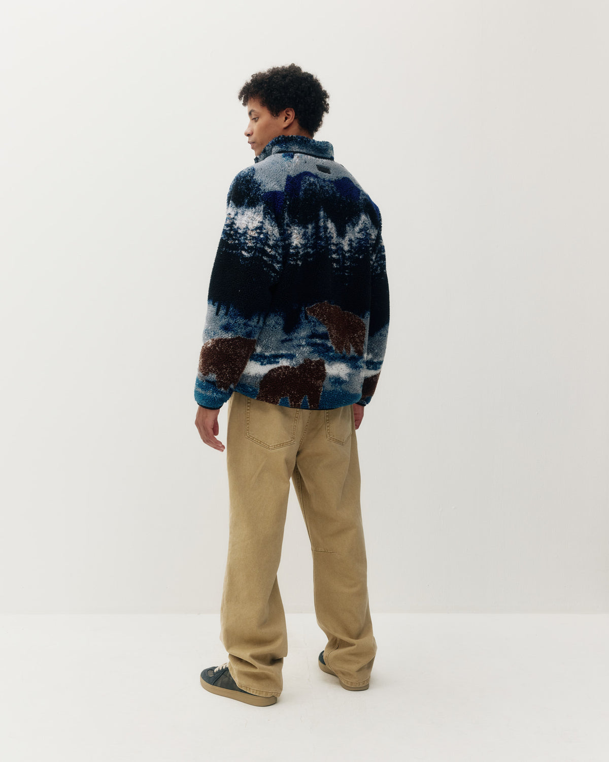 BEARS IN THE WILD SHERPA JACKET