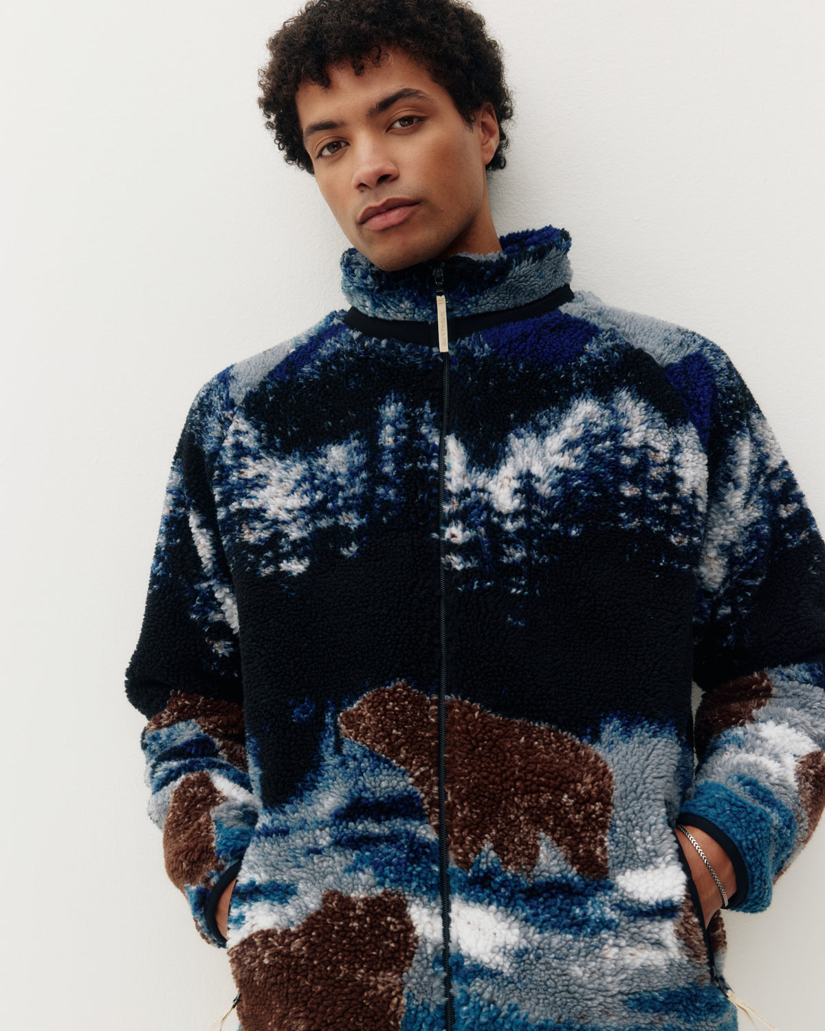 BEARS IN THE WILD SHERPA JACKET