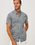HALE WHIRLING DAISY SHORT SLEEVE SHIRT