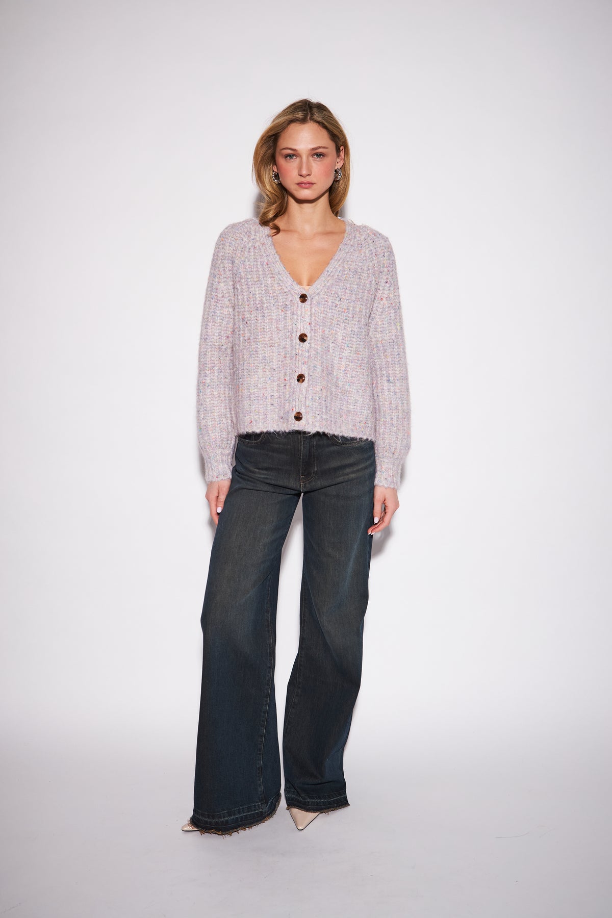 HAWKINS RIBBED CARDIGAN