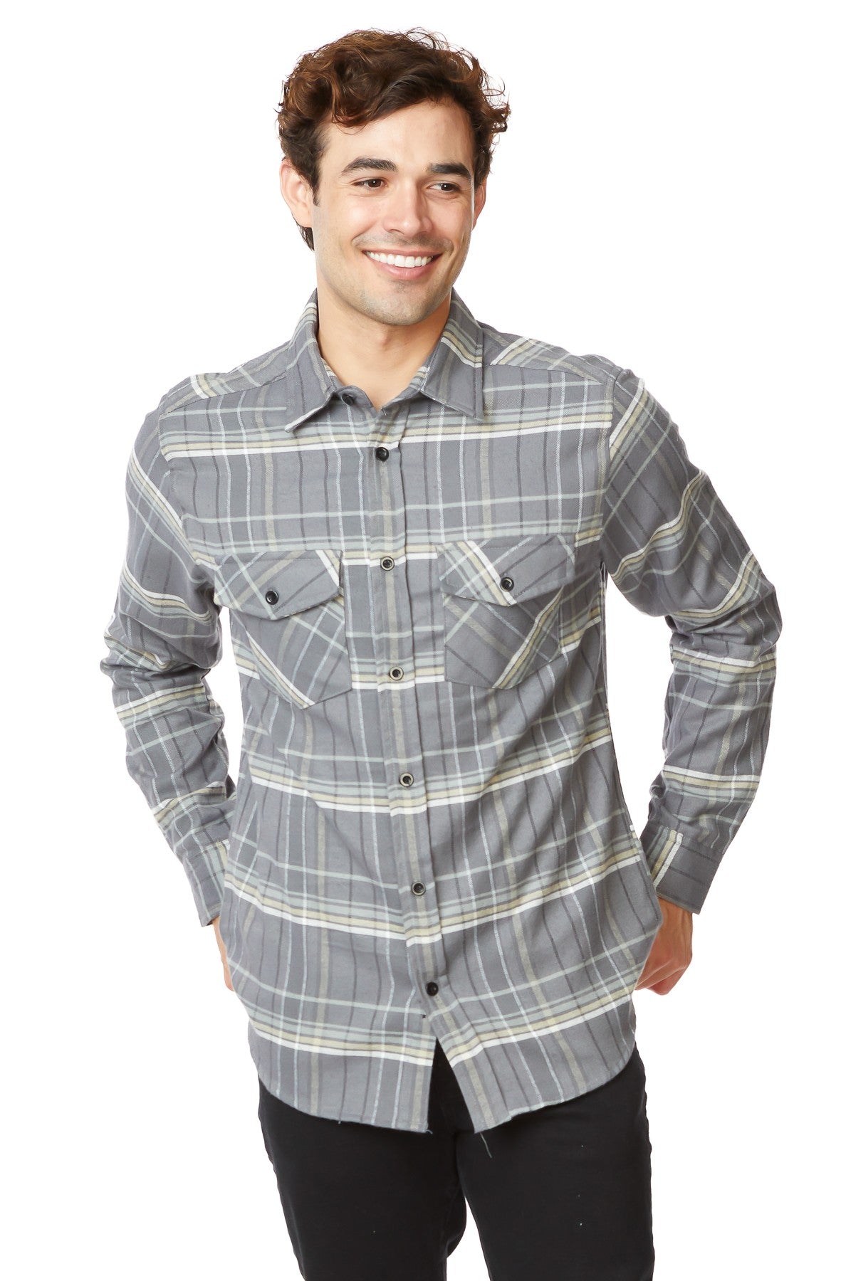 PLAID FLANNEL SHIRT