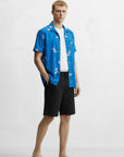 FLOCK OF FLAMINGOS SHORT SLEEVE SHIRT