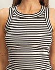 STRIPED RIB TANK