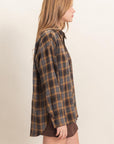PLAID FLANNEL SHIRT