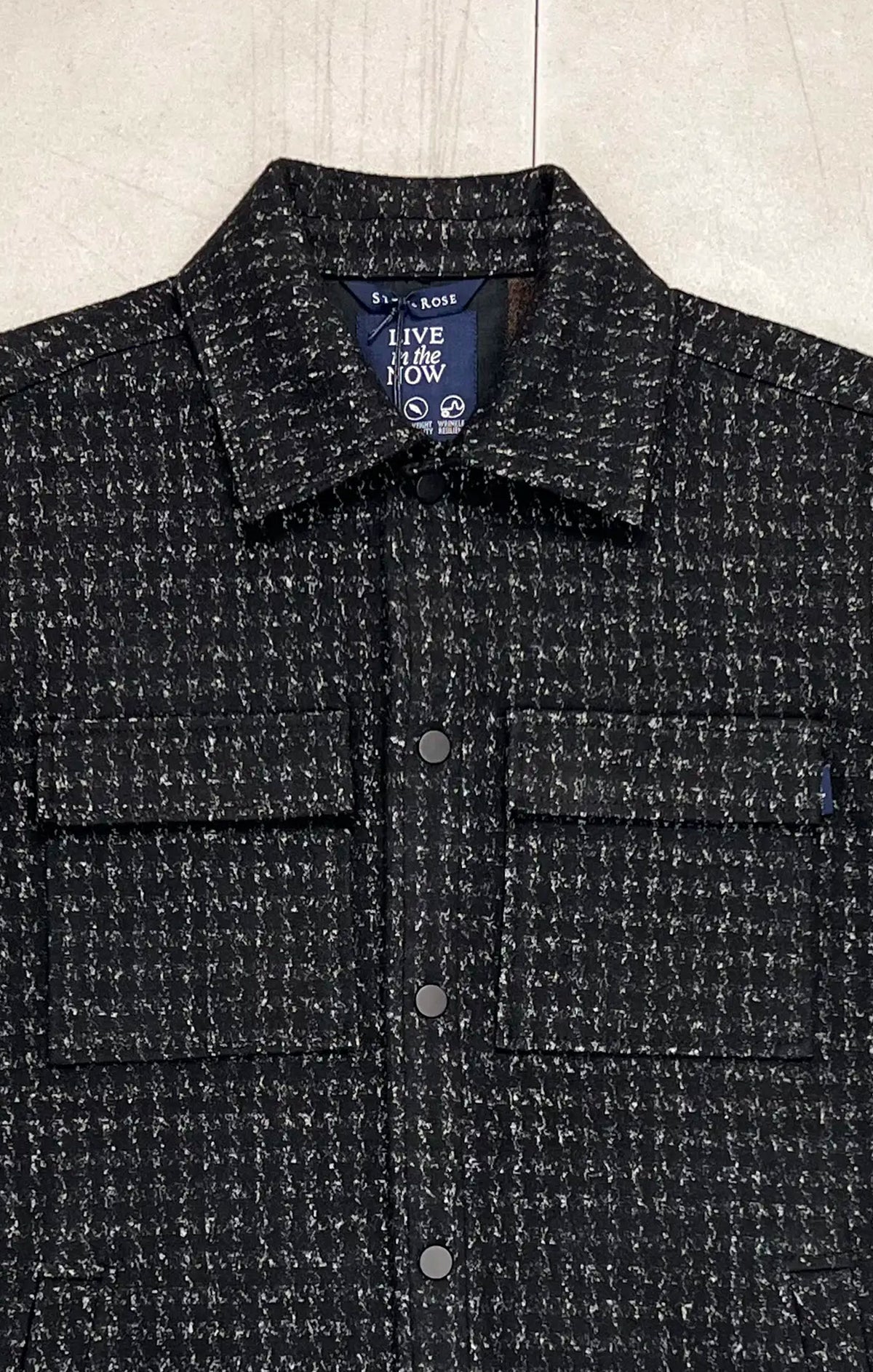 HUNTER HOUNDSTOOTH KNIT JACKET