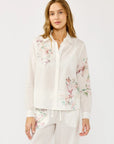 FLORAL PRINT LONG SLEEVE SHIRT