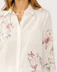 FLORAL PRINT LONG SLEEVE SHIRT