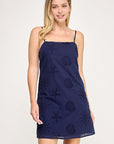 SEASIDE EMBROIDERED DRESS