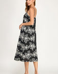 FLORAL EMBROIDERED DRESS