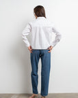 PEARL TRIM LONG SLEEVE SHIRT