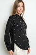 PEARL CLUSTERS LONG SLEEVE SHIRT