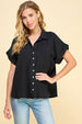 COTTON GAUZE SHORT SLEEVE SHIRT