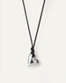 ART HEART ON A STRING NECKLACE