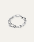 PADLOCK HEART CHAIN BRACELET