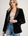 VELVET BLAZER