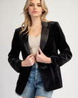 VELVET BLAZER