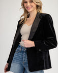 VELVET BLAZER