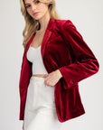 VELVET BLAZER