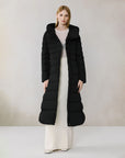 *COMING SOON* JUDY-L ASYMMETRIC STRETCH DOWN MAXI COAT