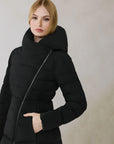 *COMING SOON* JUDY-L ASYMMETRIC STRETCH DOWN MAXI COAT