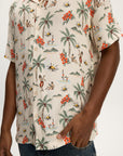 HAWAII AOP BOXY BEACH SHIRT