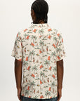 HAWAII AOP BOXY BEACH SHIRT