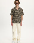 DAMASK PALM LINEN YACHT SHIRT 2.0