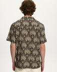 DAMASK PALM LINEN YACHT SHIRT 2.0