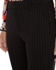 KELSEY KNIT PINSTRIPE TROUSER