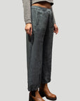 LOLA WOVEN LINEN PANT