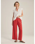 LOLA WOVEN LINEN PANT