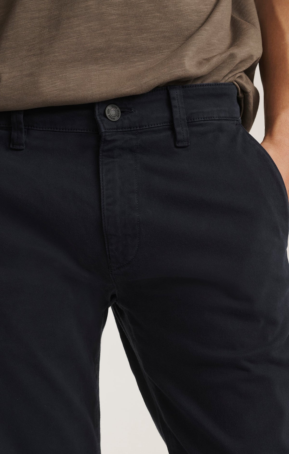MILTON DARK NAVY CASUAL TWILL PANT