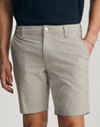 NOAH BEIGE STRIPE SHORTS