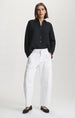 VINNIE WHITE CASUAL TWILL PANT