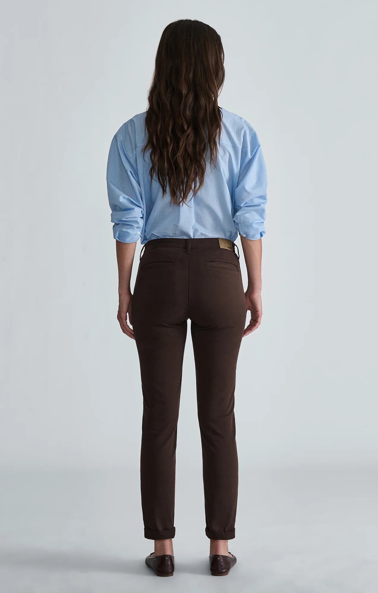 KATHLEEN CHINO CHESTNUT TWILL