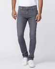 waist down front view of the lennox skinny fit jean from Paige in mickells grey