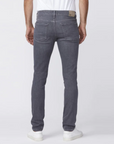 waist down rear view of the lennox skinny fit jean from Paige in mickells grey