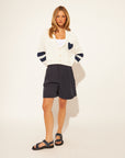 MADDOX VARSITY HEART CARDI