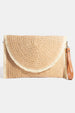 CONTRAST TRIM CURVED FLAP CLUTCH