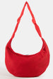 KNOT STRAP MESH CRESCENT BAG