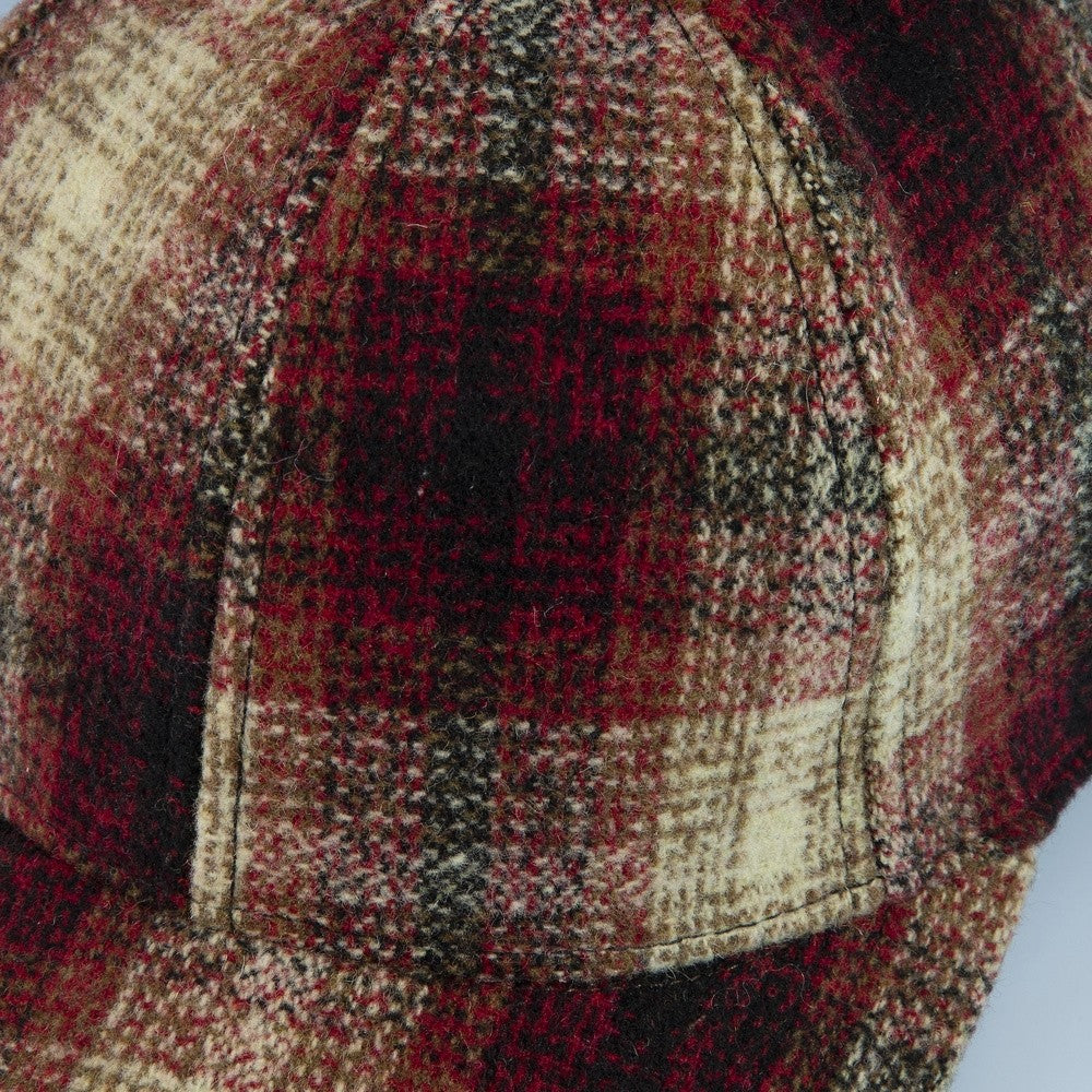 PLAID BALL CAP
