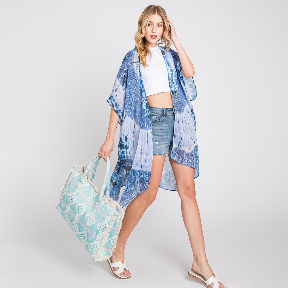 TIE DYE OPEN WRAP
