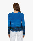 OMBRE SCALLOP SHAKER SWEATER