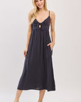 TIE FRONT SUNDRESS