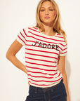 NICOLAS J'ADORE SHORT SLEEVE KNIT TOP