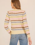 GEO KNIT CARDIGAN
