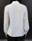 FOLD DETAIL LONG SLEEVE SHIRT
